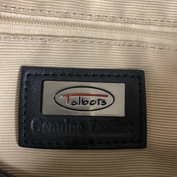 Talbots Genuine Leather Hobo Shoulder Bag - Picture 5 of 9